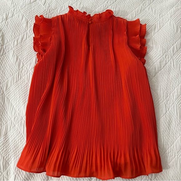 TCEC Pleated Ruffle Top - Picture 6 of 7